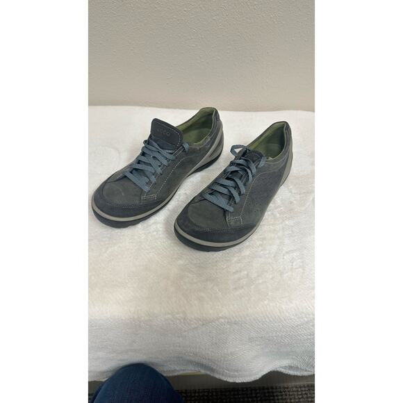 Ecco Other - ECCO Men’s Soft 7 Nubuck Leather Sneakers – Gray Lace-Up Comfort Shoes